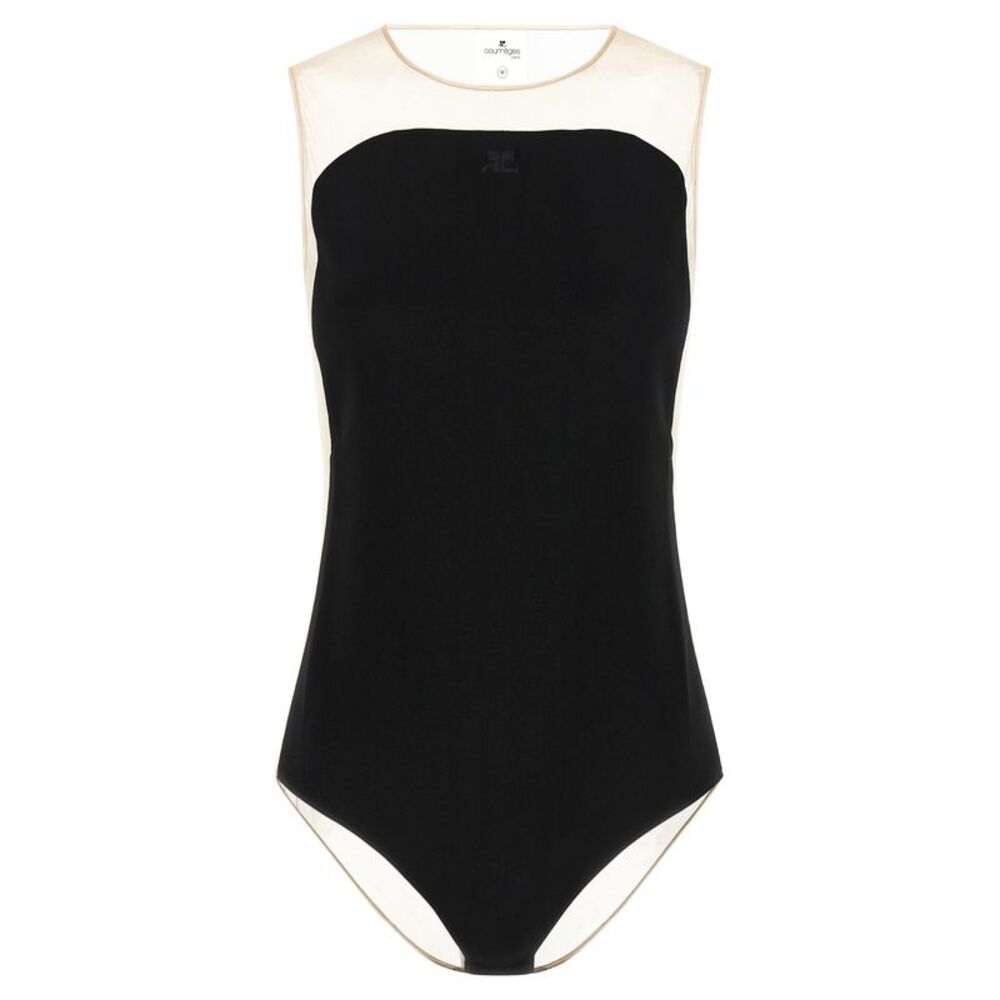 Courrèges Black Polyester Women's Bodysuit